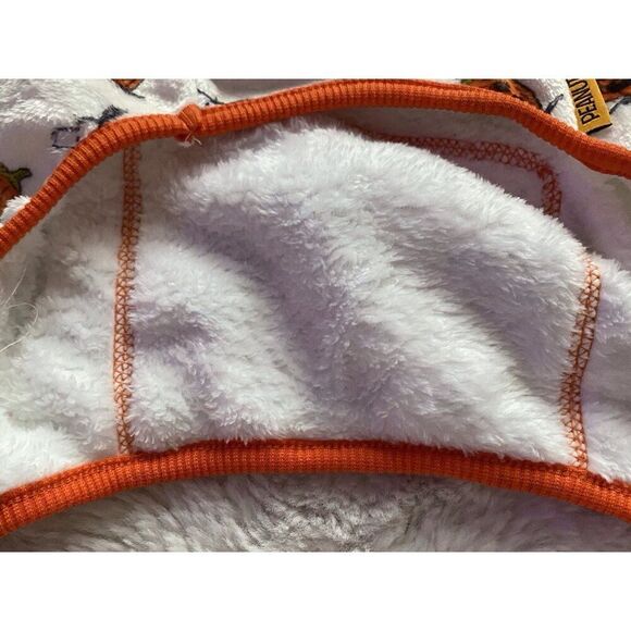 Peanuts SNOOPY Charlie Brown Halloween Trick Or Treat Velvet DOG PAJAMAS Size S - Picture 9 of 14